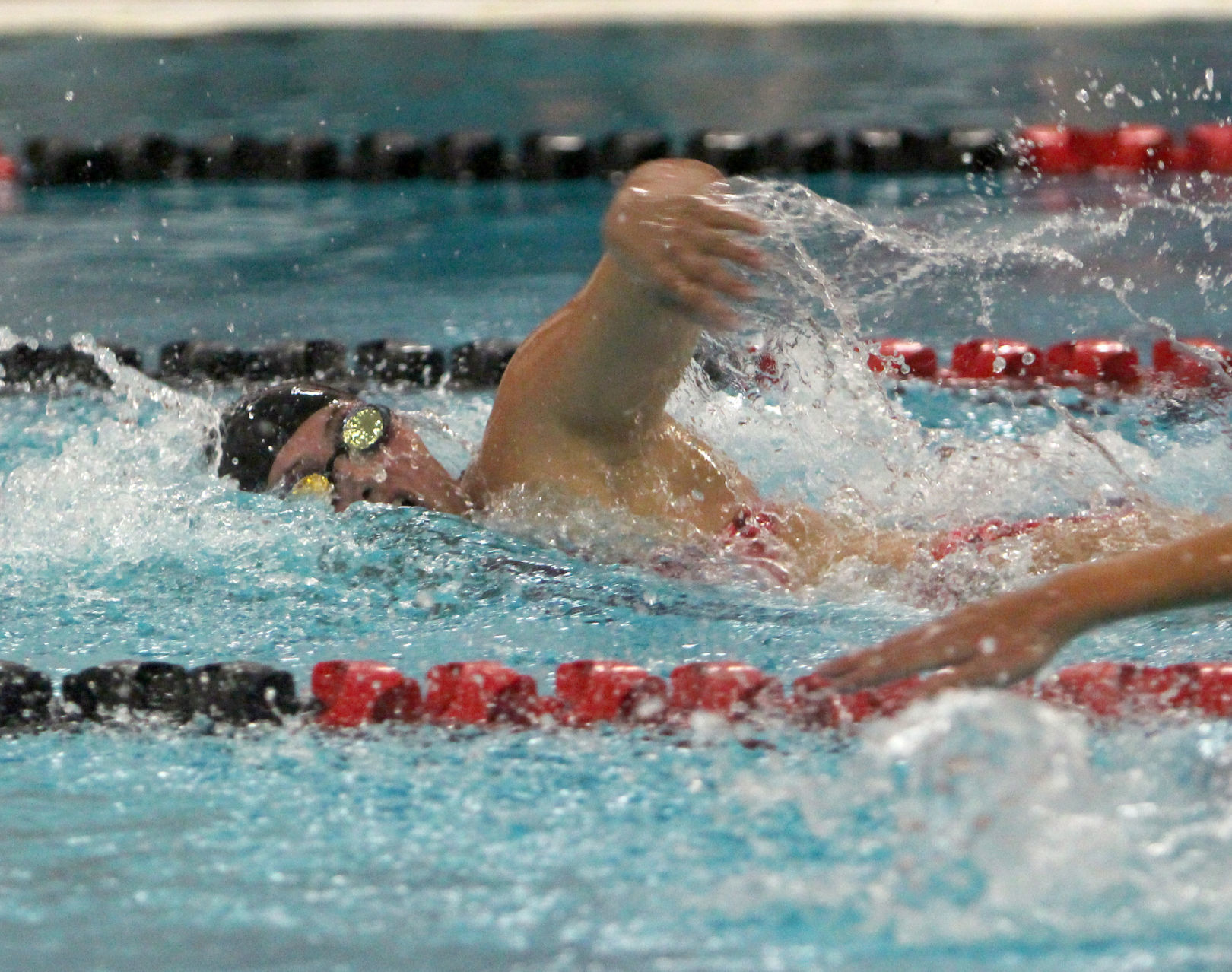 Hudson at Chi-Hi girls swimming 9-10-19
